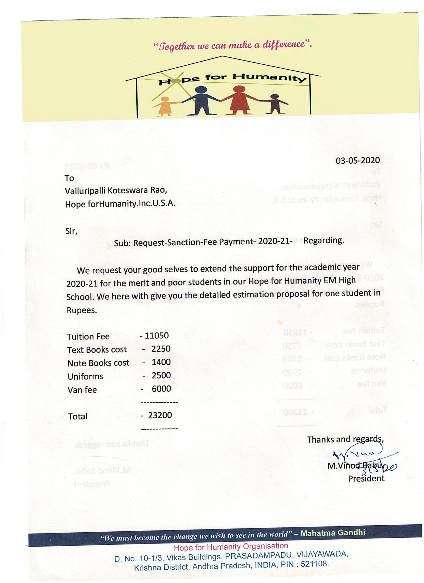 reuest letter 20-21